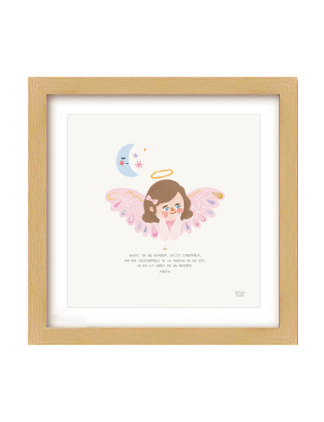 Angel de la guarda niña