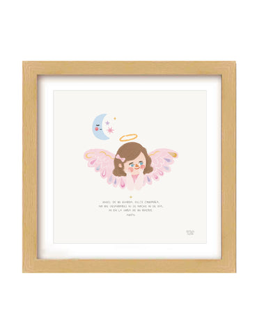 Angel de la guarda niña